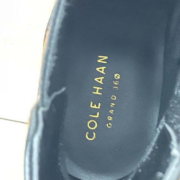 Cole Haan Mara Grand Chelsea Boots Ocelot Calf Hair Leopard Black Size 7 NEW - Picture 7 of 10